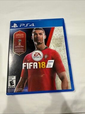 Sony PS4 FIFA 18 - Red and Blue Cover